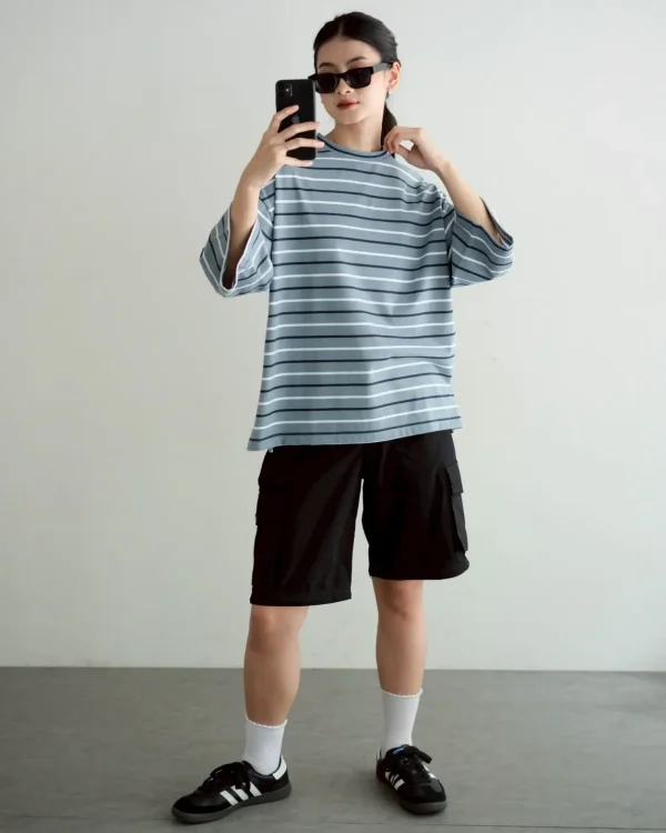 Karasu Stripe Sleeve Top foto 40