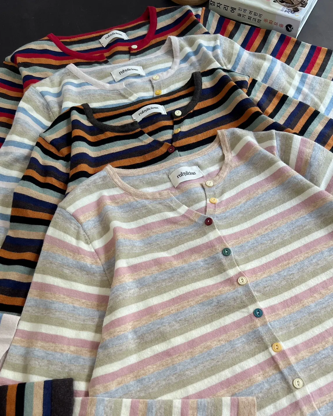 Herta Stripe Cardi foto 8