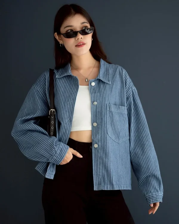 Qahira Denim Jacket foto 3