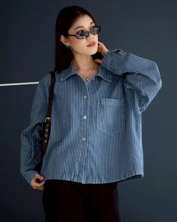 Qahira Denim Jacket foto 2