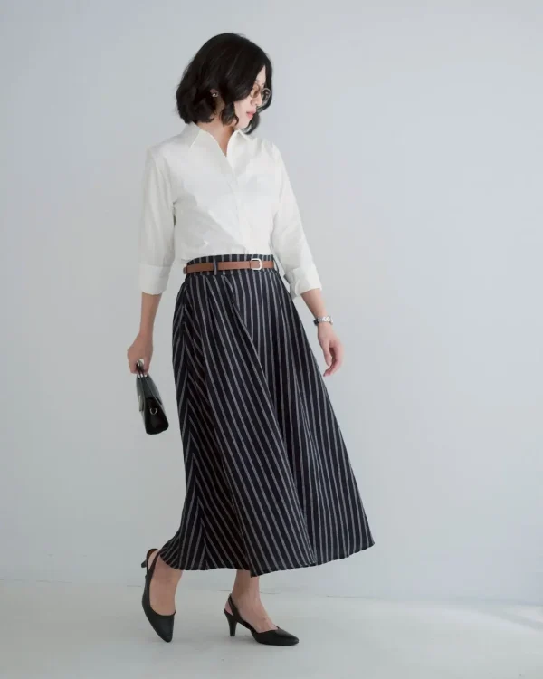 Diora Stripe Skirt foto 3