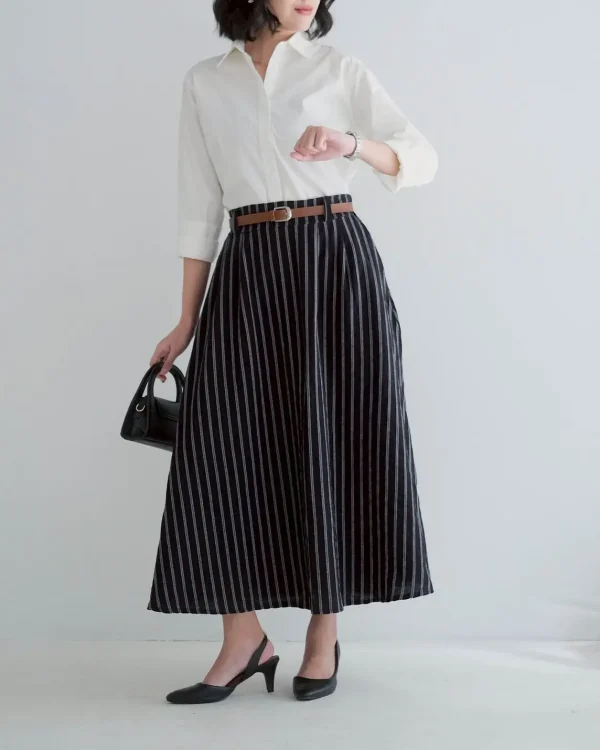 Diora Stripe Skirt foto 1