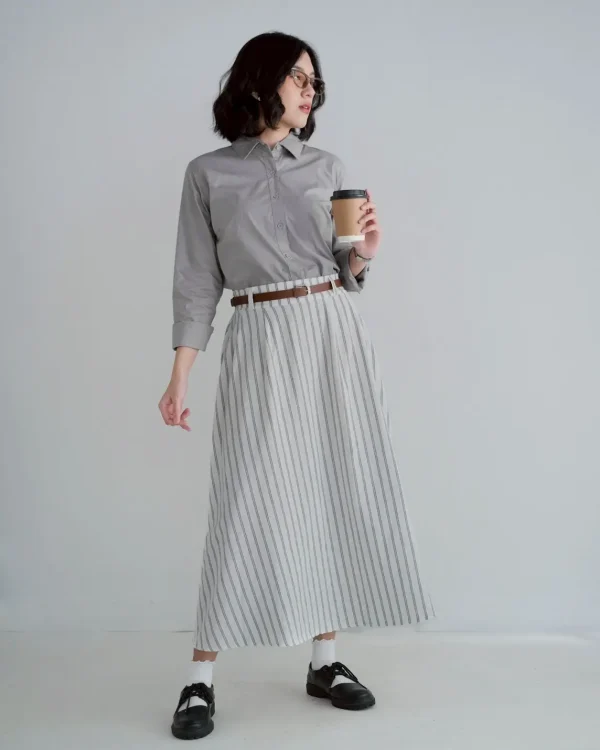Diora Stripe Skirt foto 4
