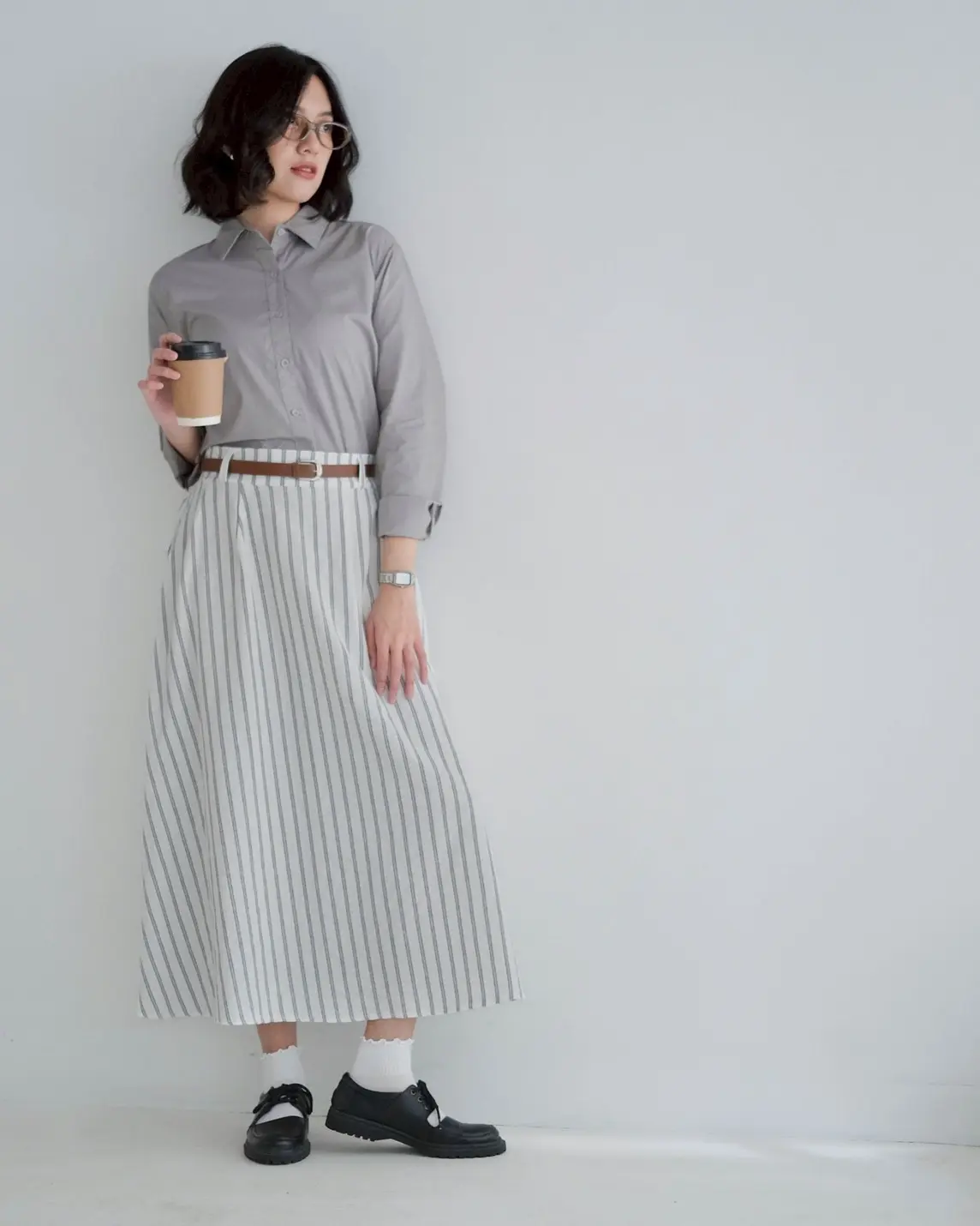 Diora Stripe Skirt foto 5