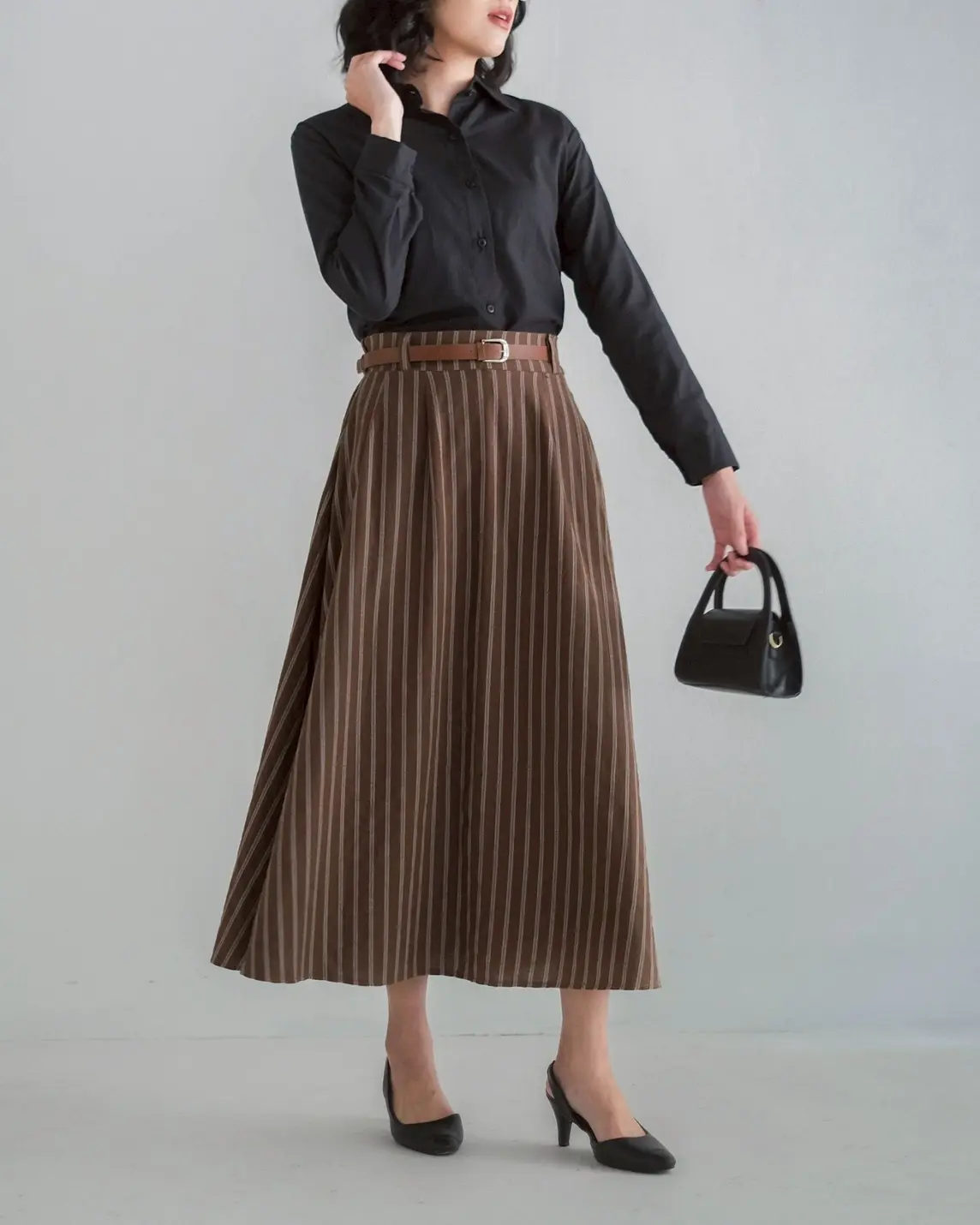 Diora Stripe Skirt foto 9