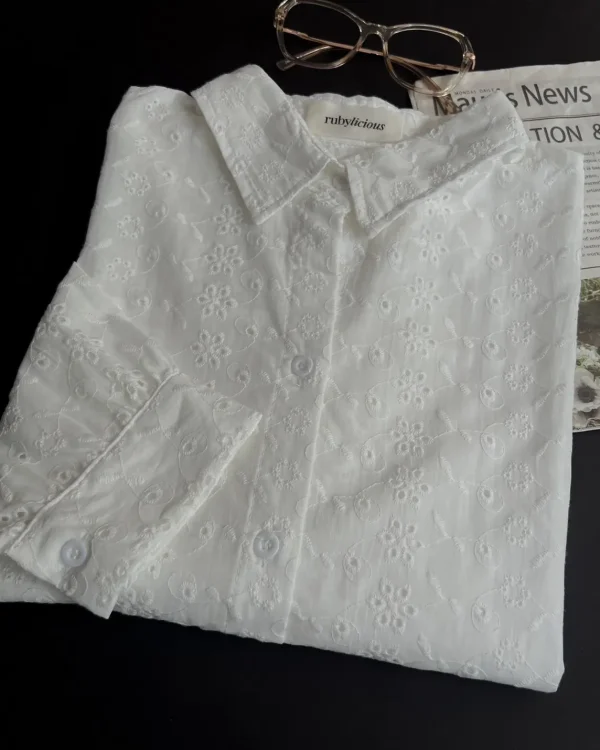 Aysa Shirt Broken White foto 2