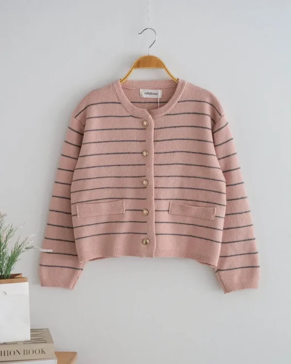 Richika Stripe Cardi foto 20