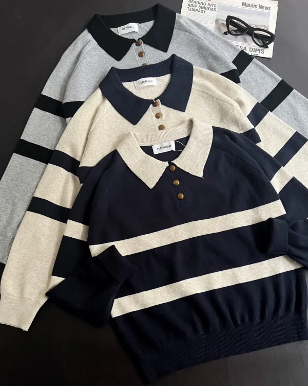 Ciera Stripe Longsleeve foto 2