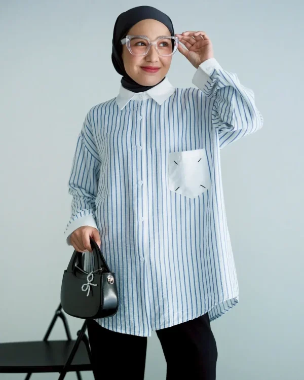 Brieta Stripe Shirt foto 1