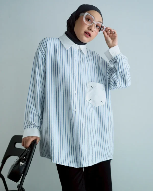 Brieta Stripe Shirt foto 2