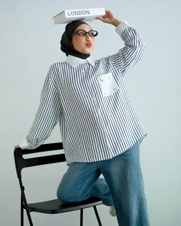 Brieta Stripe Shirt foto 8