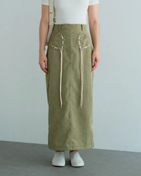 Galael Corduroy Skirt foto 20
