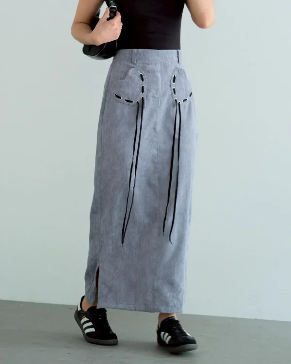 Galael Corduroy Skirt foto 16