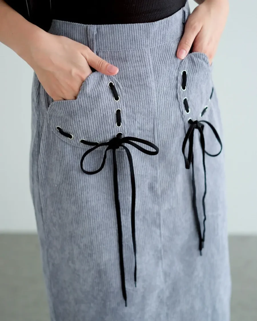 Galael Corduroy Skirt foto 19
