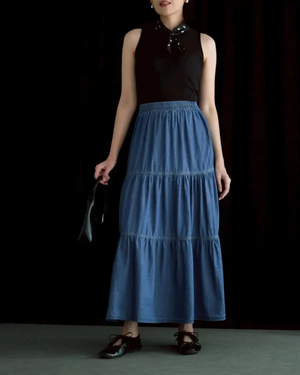 Uzeira Denim Skirt foto 2