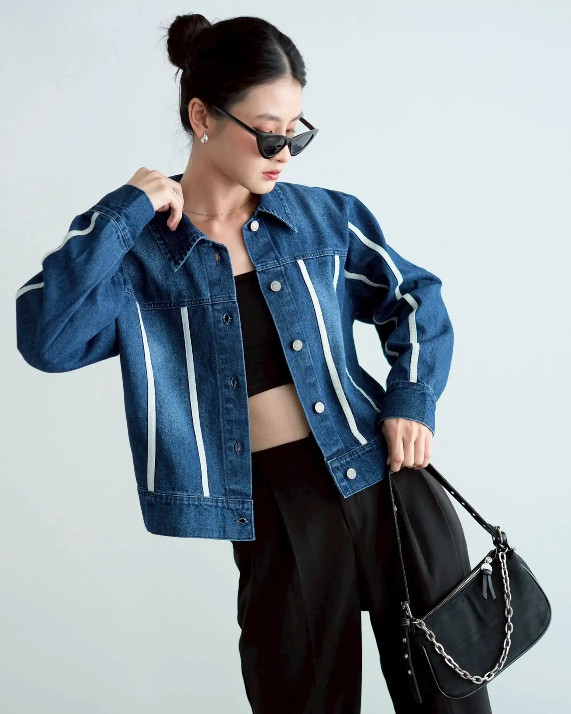 Rean Denim Jacket Dark Blue foto 3