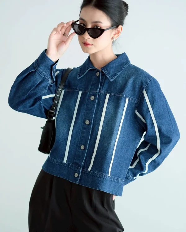 Rean Denim Jacket Dark Blue foto 1