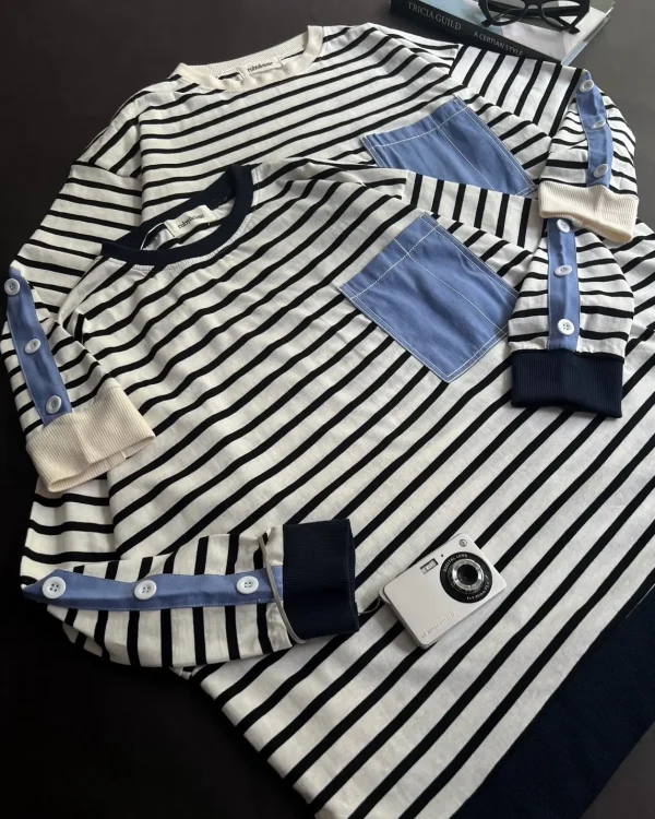 Jaelin Stripe Longsleeve foto 3