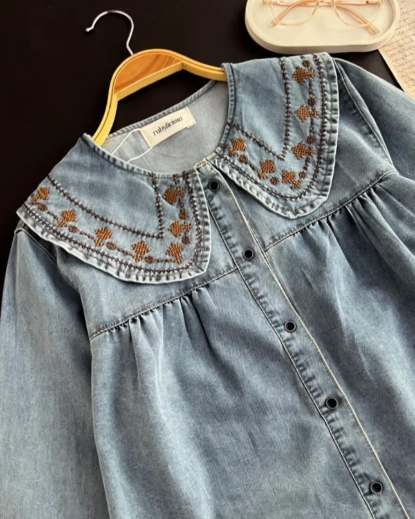 Hunsa Denim Shirt foto 4