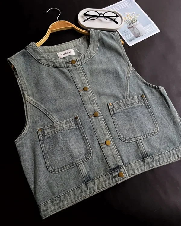 Itresa Denim Vest foto 3