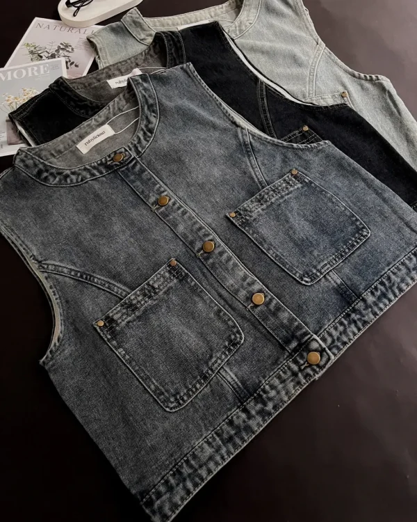 Itresa Denim Vest foto 4