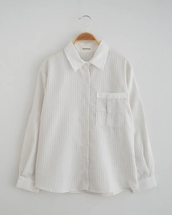 Megumi Stripe Shirt foto 5