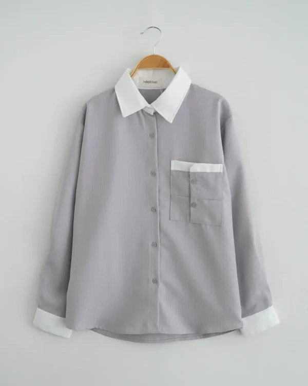 Megumi Stripe Shirt foto 7