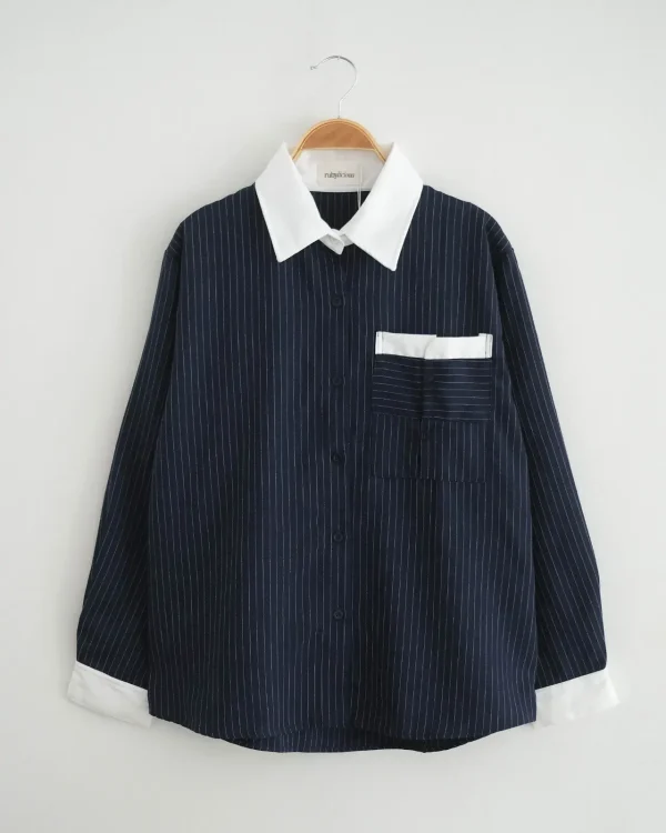 Megumi Stripe Shirt foto 9