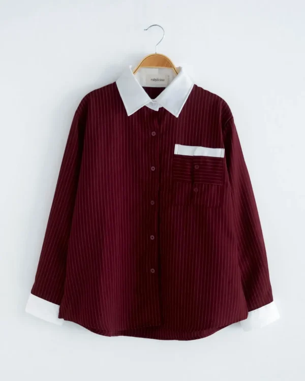 Megumi Stripe Shirt foto 11
