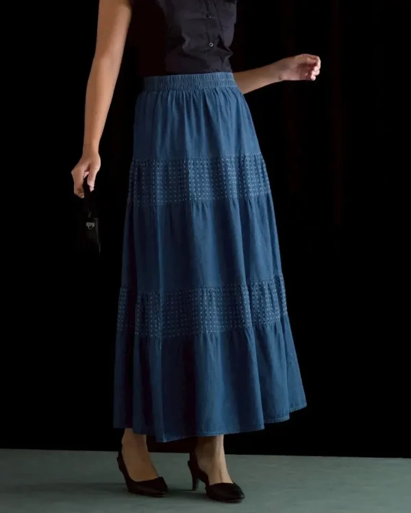 Oxava Denim Skirt foto 1