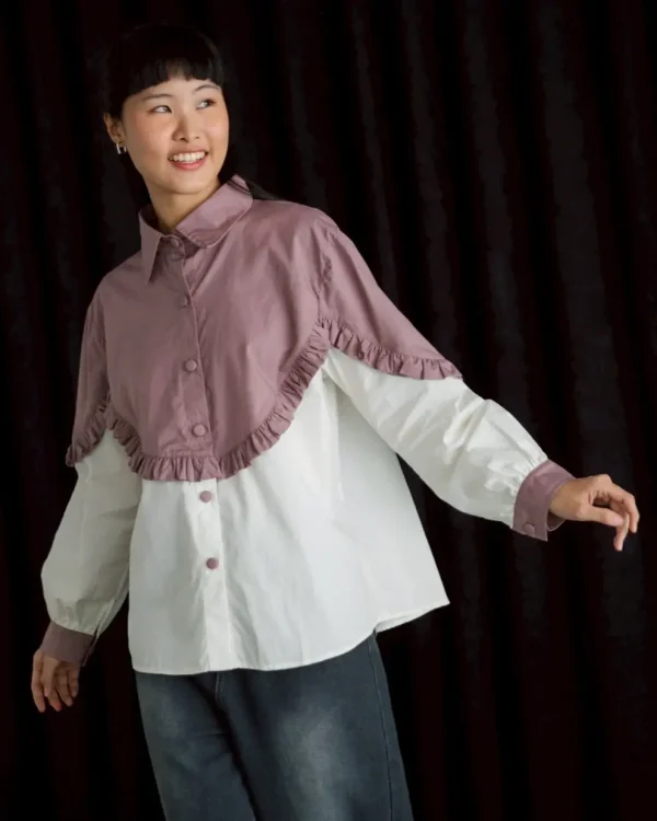 Yu Shirt Dusk Mauve foto 3