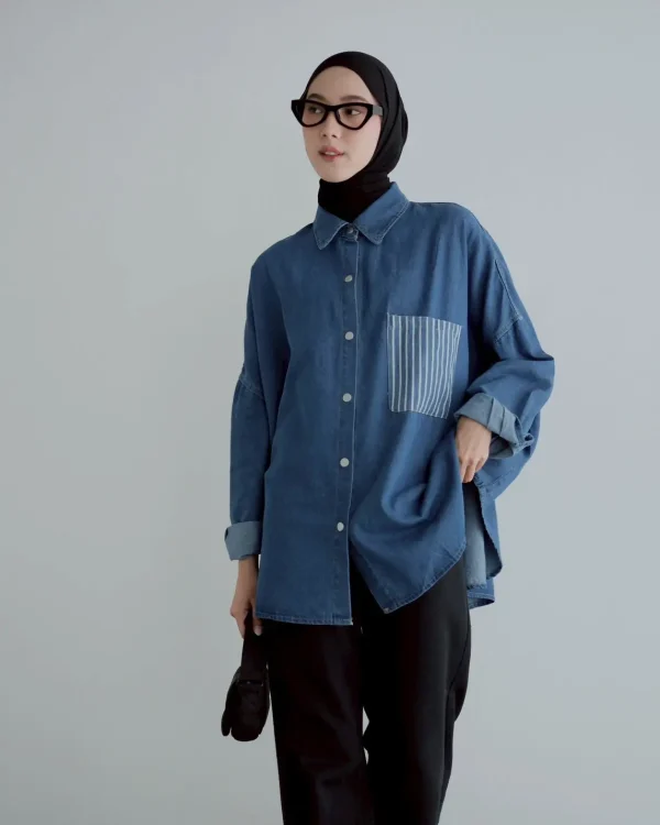 Aysie Denim Shirt foto 3