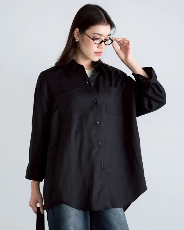 Maysha Shirt Black foto 1
