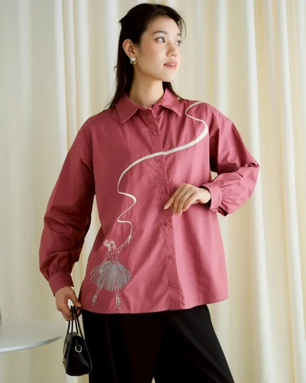 Ballet Shirt Guava Pink foto 1