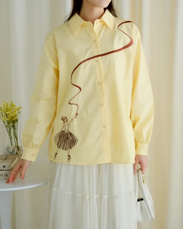 Ballet Shirt Pale Banana foto 2