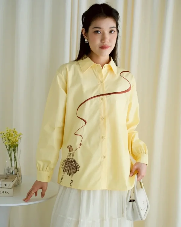 Ballet Shirt Pale Banana foto 1