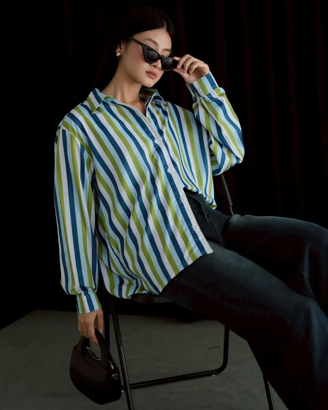 Advika Stripe Shirt foto 7