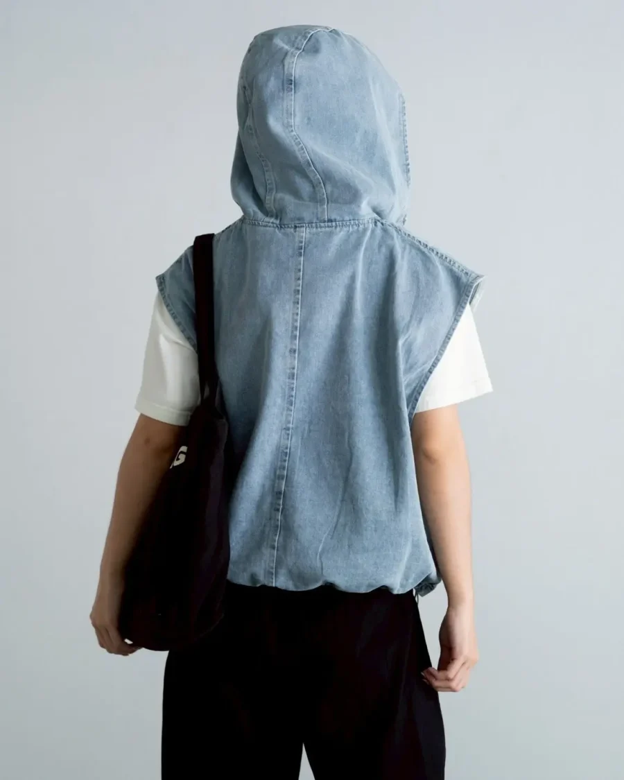 Binsa Denim Hoodie foto 9