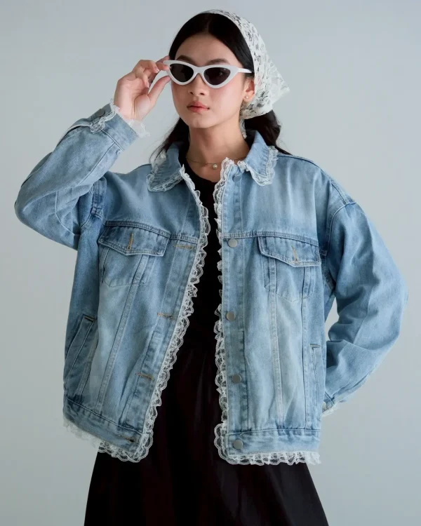 Caylie Denim Jacket foto 1