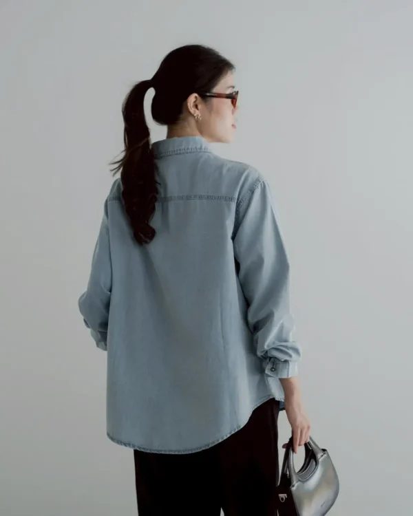 Ilysa Denim Shirt foto 3