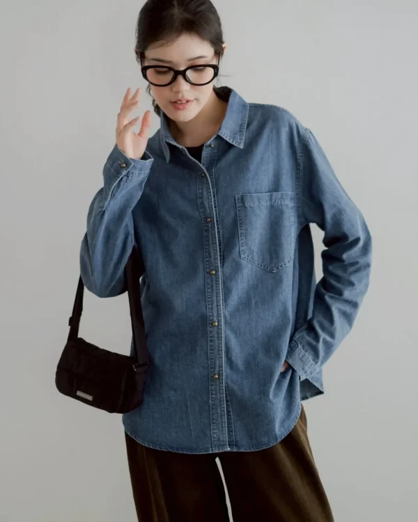 Ilysa Denim Shirt foto 7