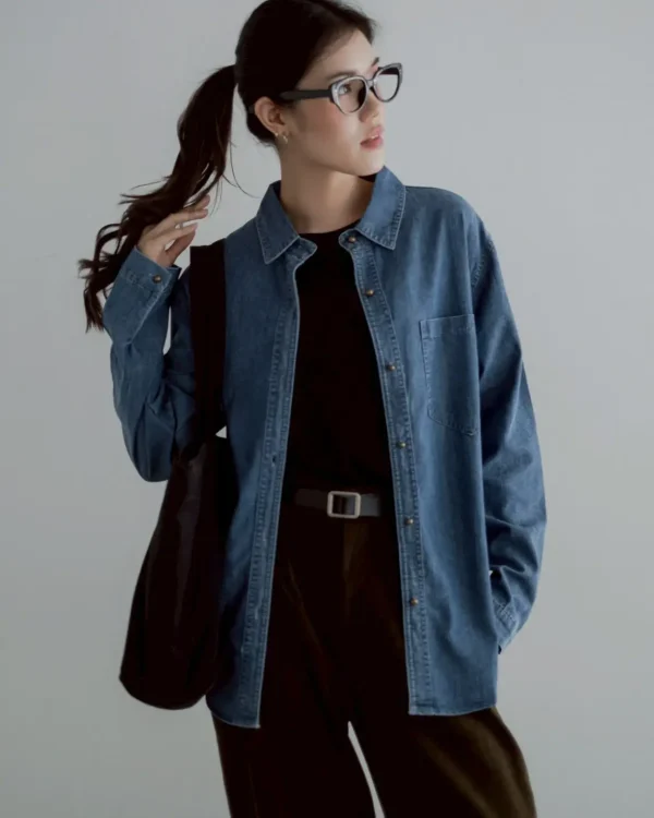 Ilysa Denim Shirt foto 5