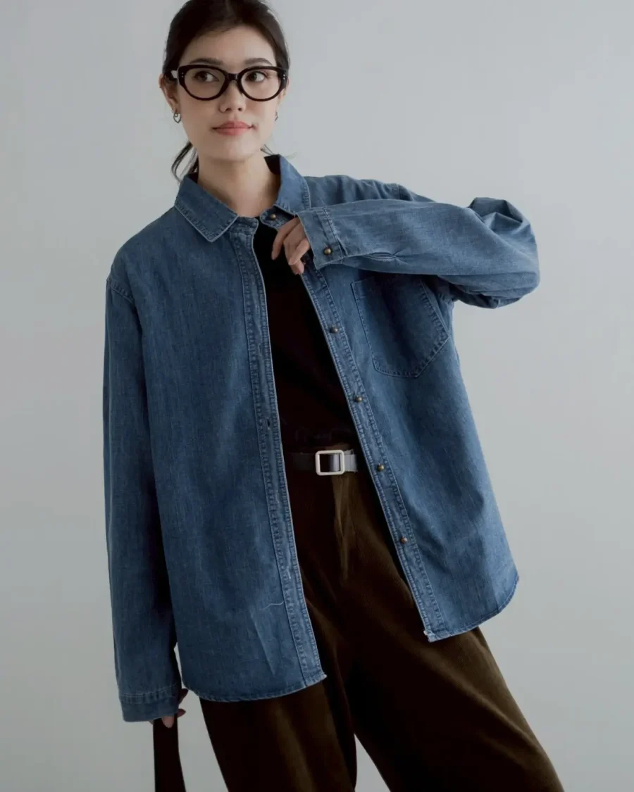 Ilysa Denim Shirt foto 8