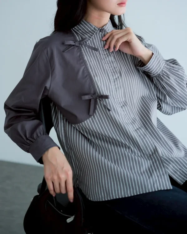 Nadea Stripe Shirt foto 3