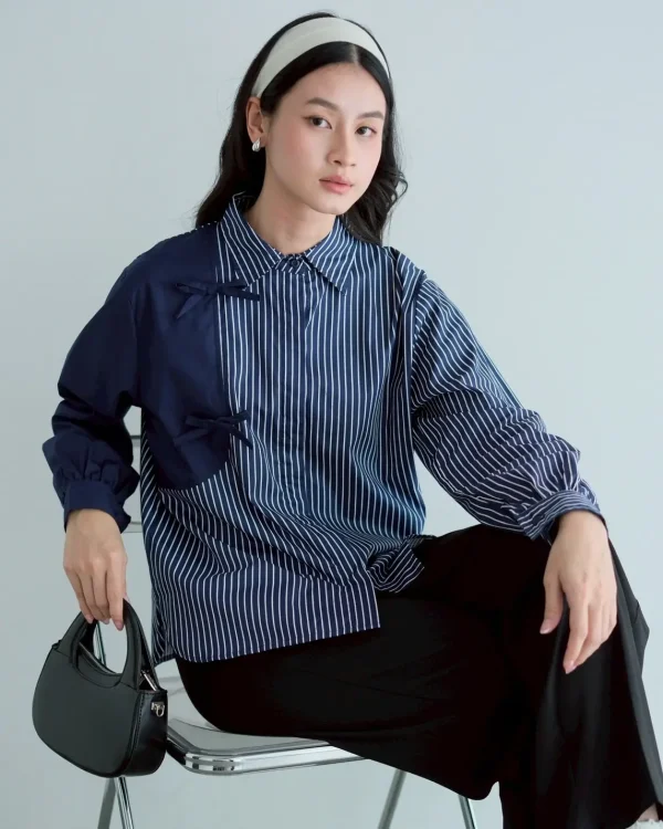 Nadea Stripe Shirt foto 4