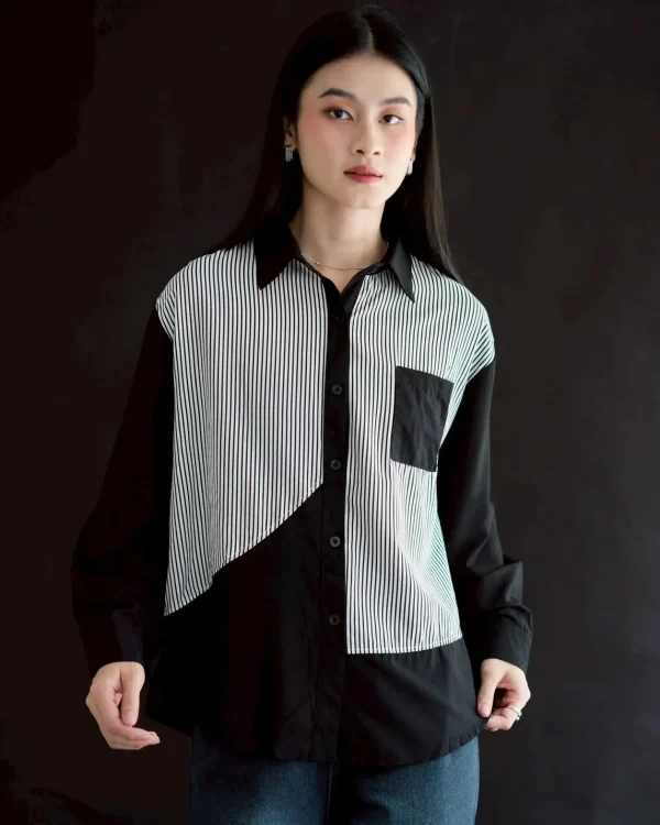 Nalara Stripe Shirt foto 4