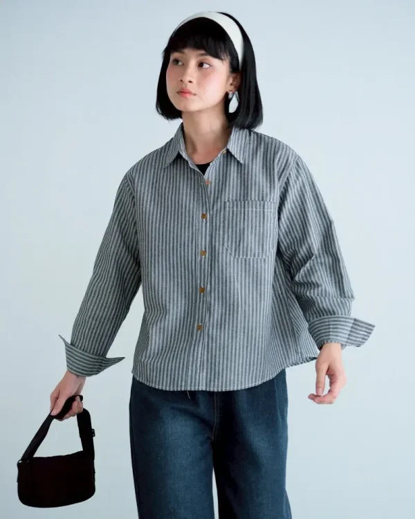Cerise Stripe Shirt foto 7