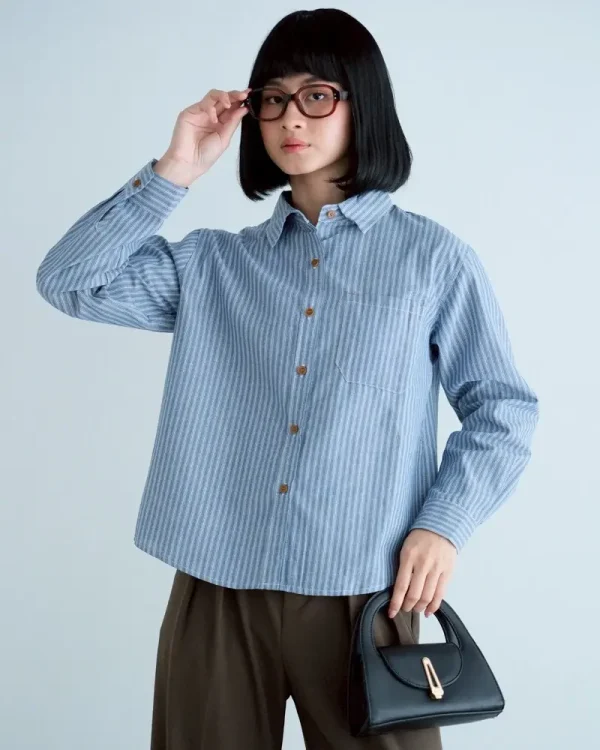 Cerise Stripe Shirt foto 3