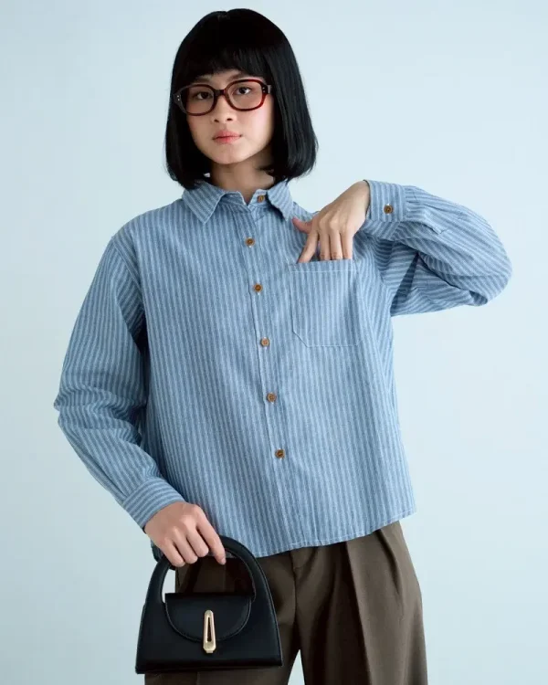 Cerise Stripe Shirt foto 1