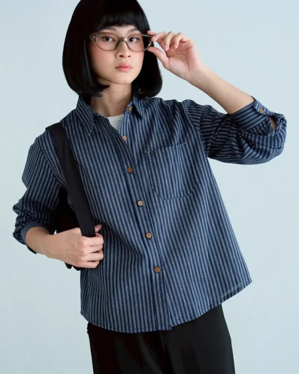 Cerise Stripe Shirt foto 10